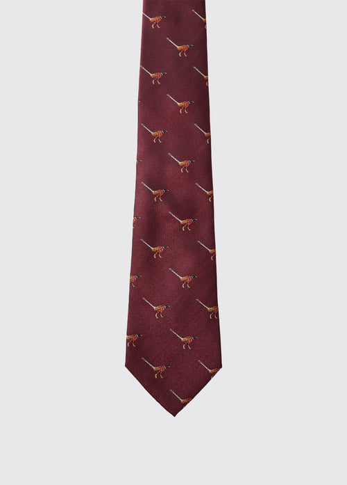 Madden Mens Silk Tie - Merlot