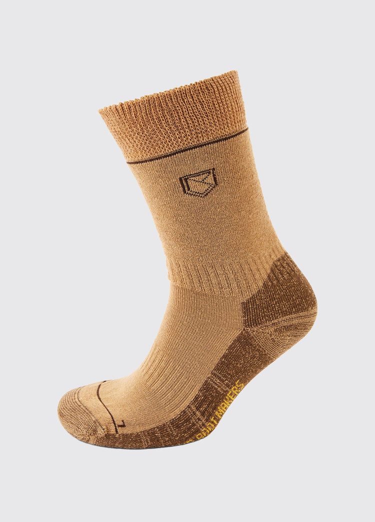 Kilkee Mens Socks - Sand