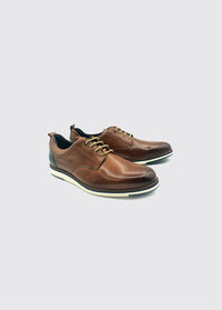 Stafford Derby lace-up - Tan