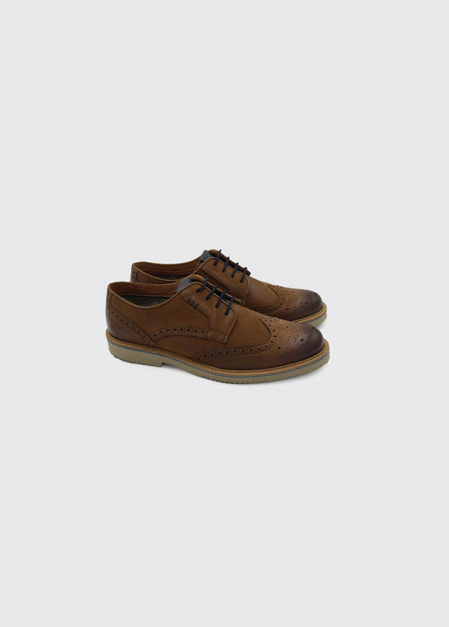 Stan Men's Lace Up Shoe - Chestnut