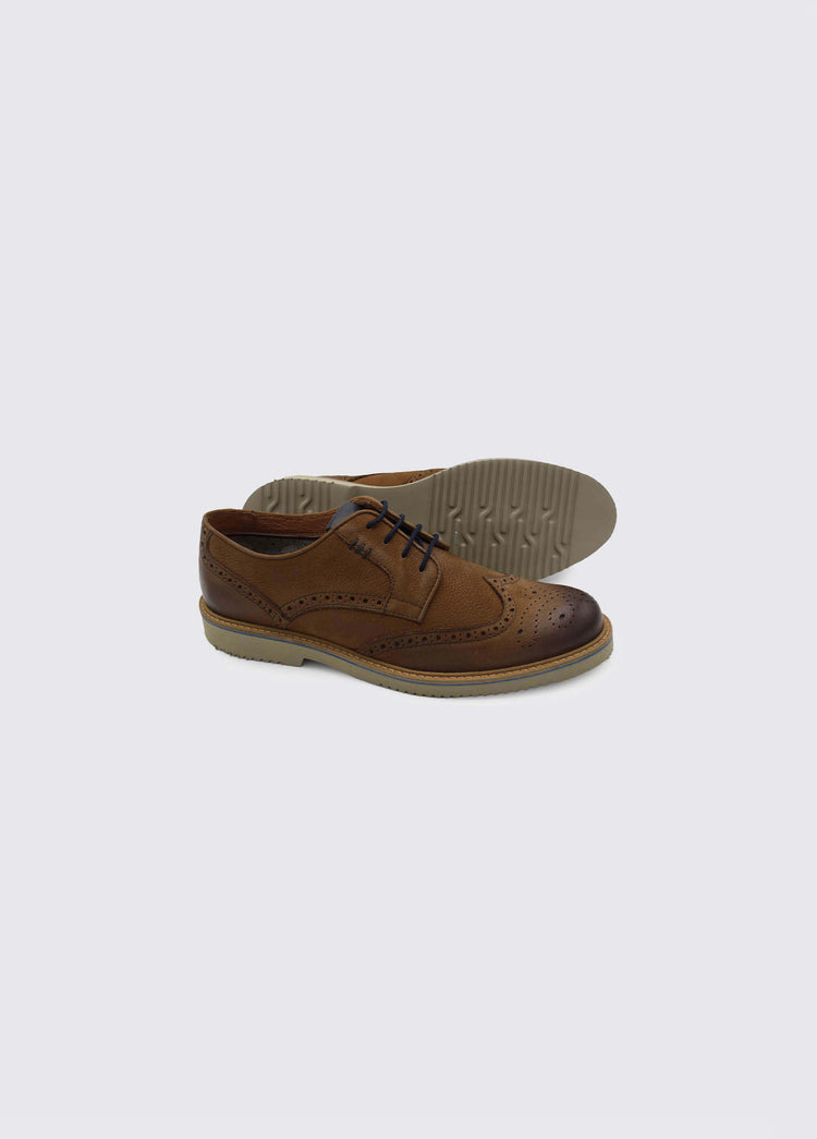 Stan Men's Lace Up Shoe - Chestnut