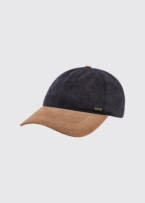 Dowd Mens Tweed Cap - Navy