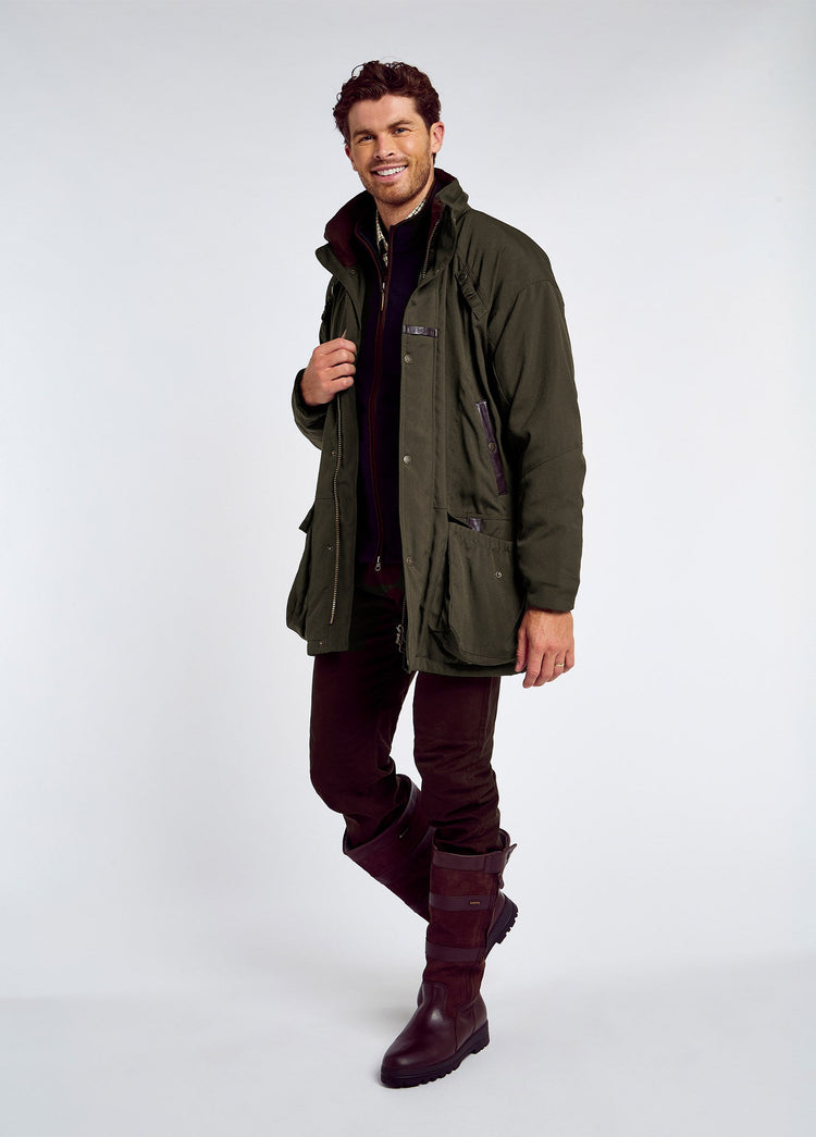 Longacre Men’s Waterproof Jacket - Olive