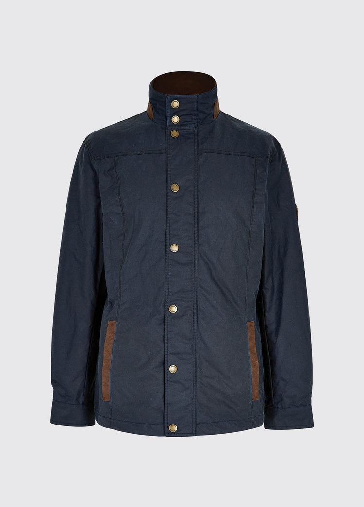 Carrickfergus Wax Jacket - Ocean Blue