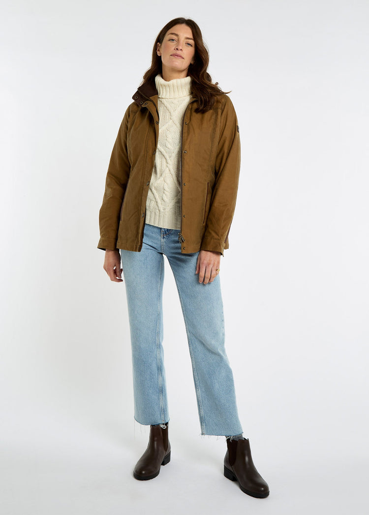 Mountrath Waxed Jacket - Ochre