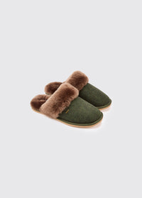 Mullingar Women’s mule slippers - Olive