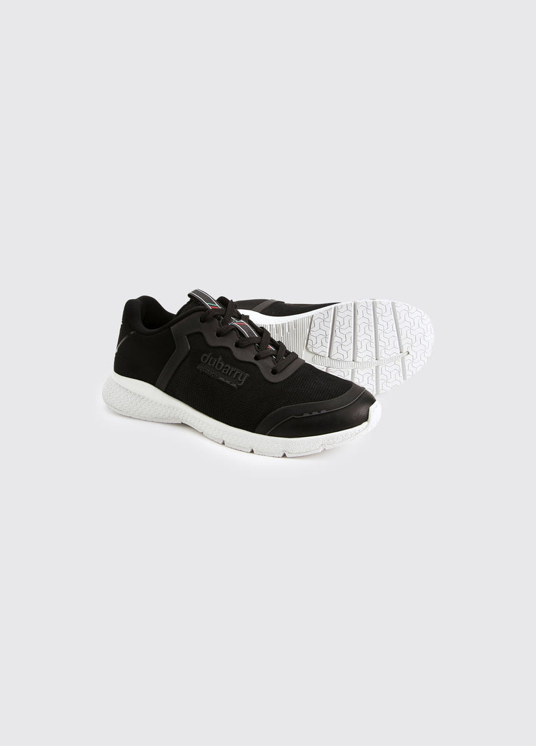 Palermo Ladies Lightweight Sporty Trainer - Black