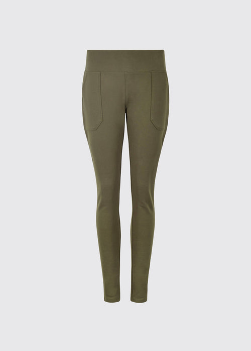Pepperwort Women's water repellent leggings - Olive