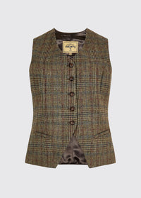 Robinswood Women’s tweed waistcoat- Kelty Glen