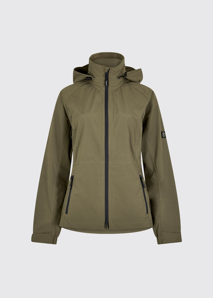 Seamills Women's Lightweight Waterproof Jacket - Kelp
