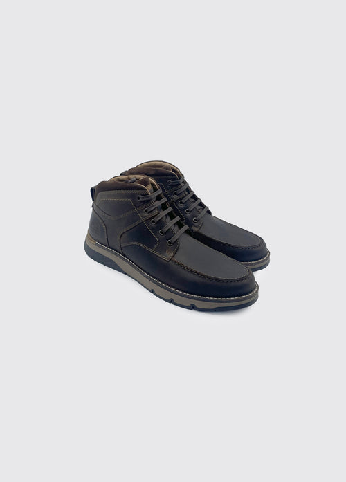 Semi Lace Up Boot - Donkey Brown