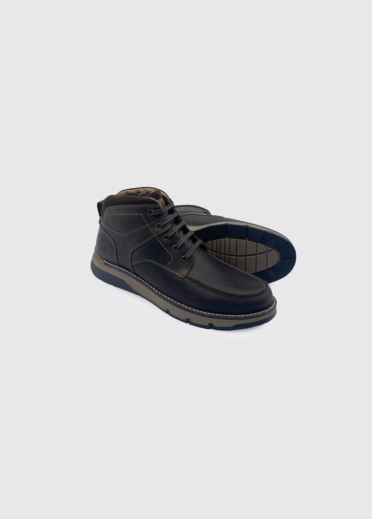 Semi Lace Up Boot - Donkey Brown