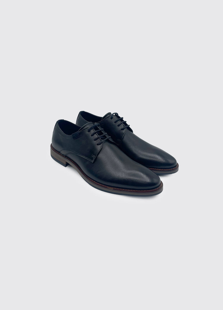 Sherlock Lace Up Shoe - Black