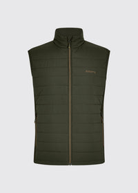 Solent Lightweight men’s hybrid gilet - Olive