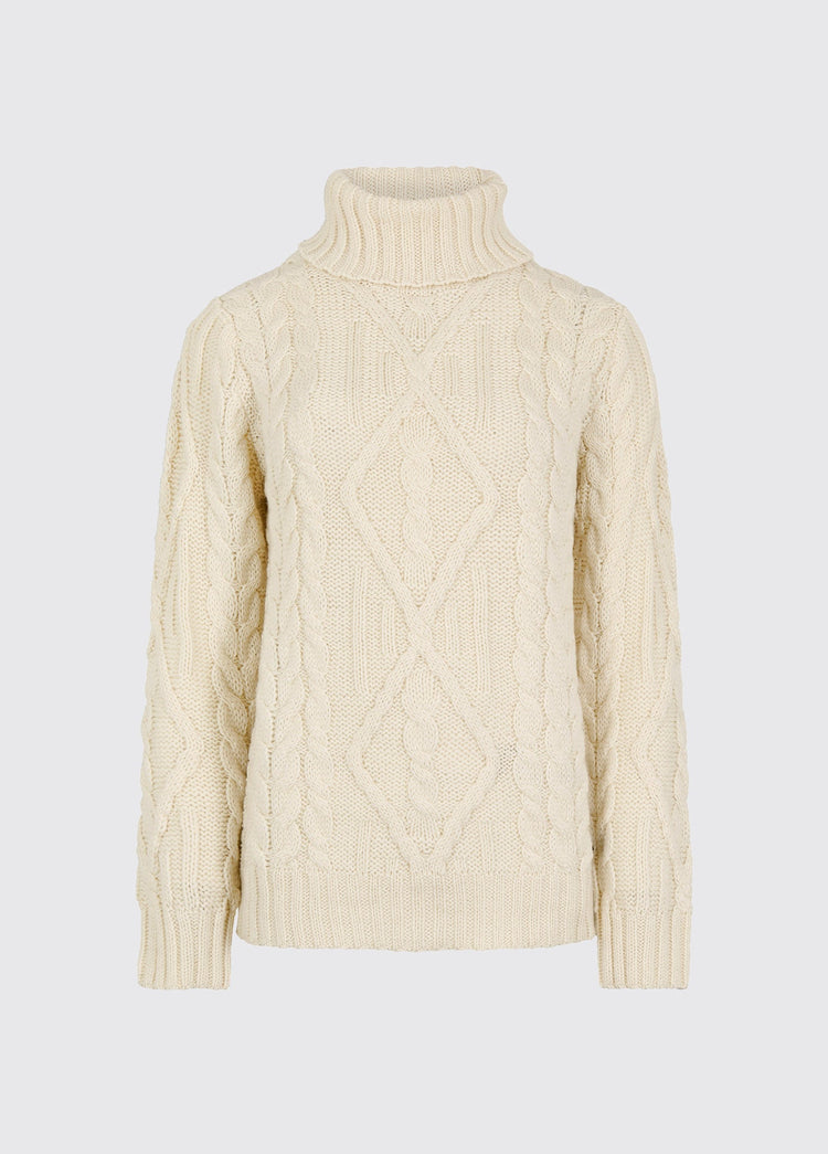 Somers Women’s roll-neck sweater - Cream