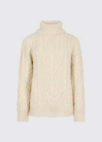 Somers Women's Roll-Neck Sweater - Cream