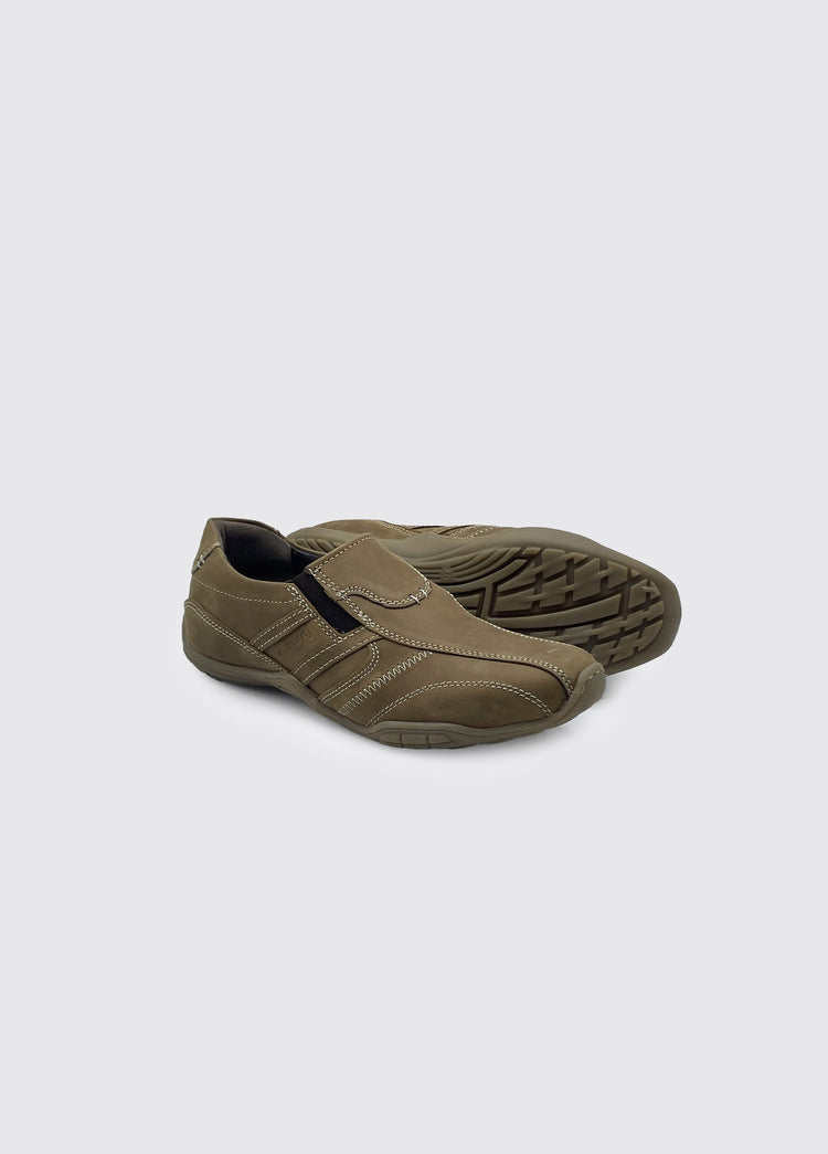 Spice Men's Slip on Moccasin - Beige
