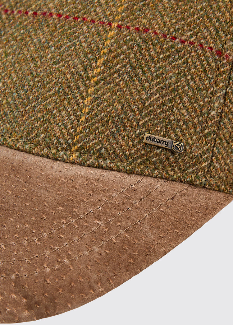 Dowd Mens Tweed Cap - Elm