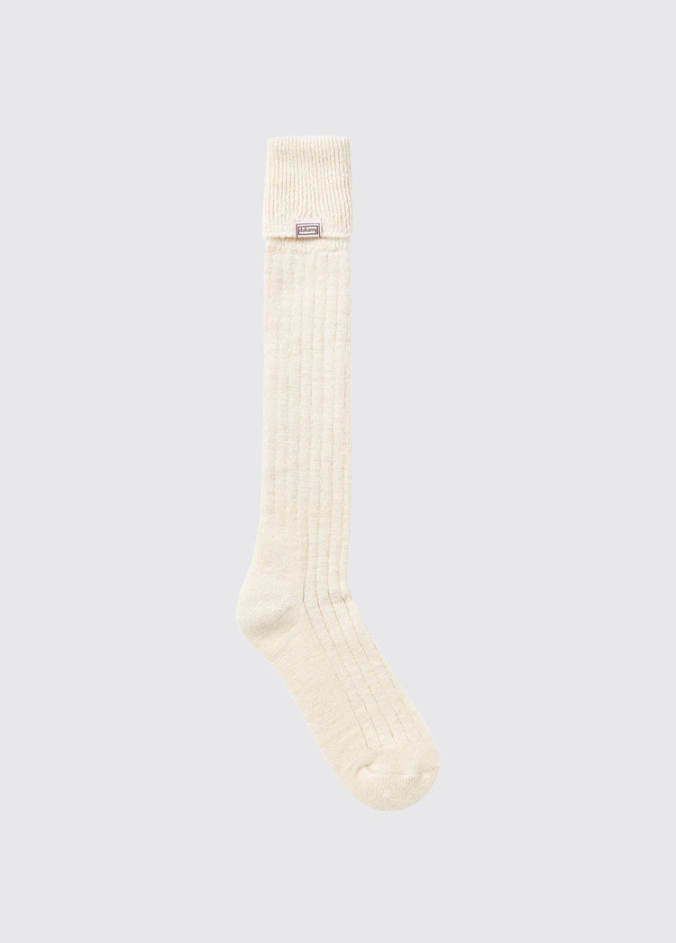 Alpaca Socks - Cream