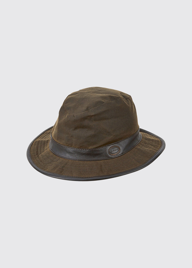 Macreddin Wax bucket hat - Olive