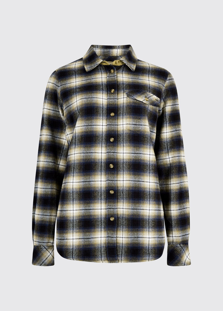 Wildprivet Women’s hunting check shirt - Navy