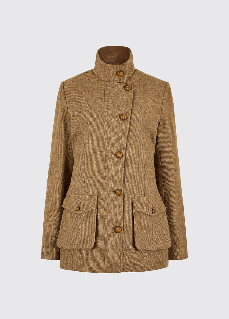 Willow Women's tweed utility jacket - Camel Twill