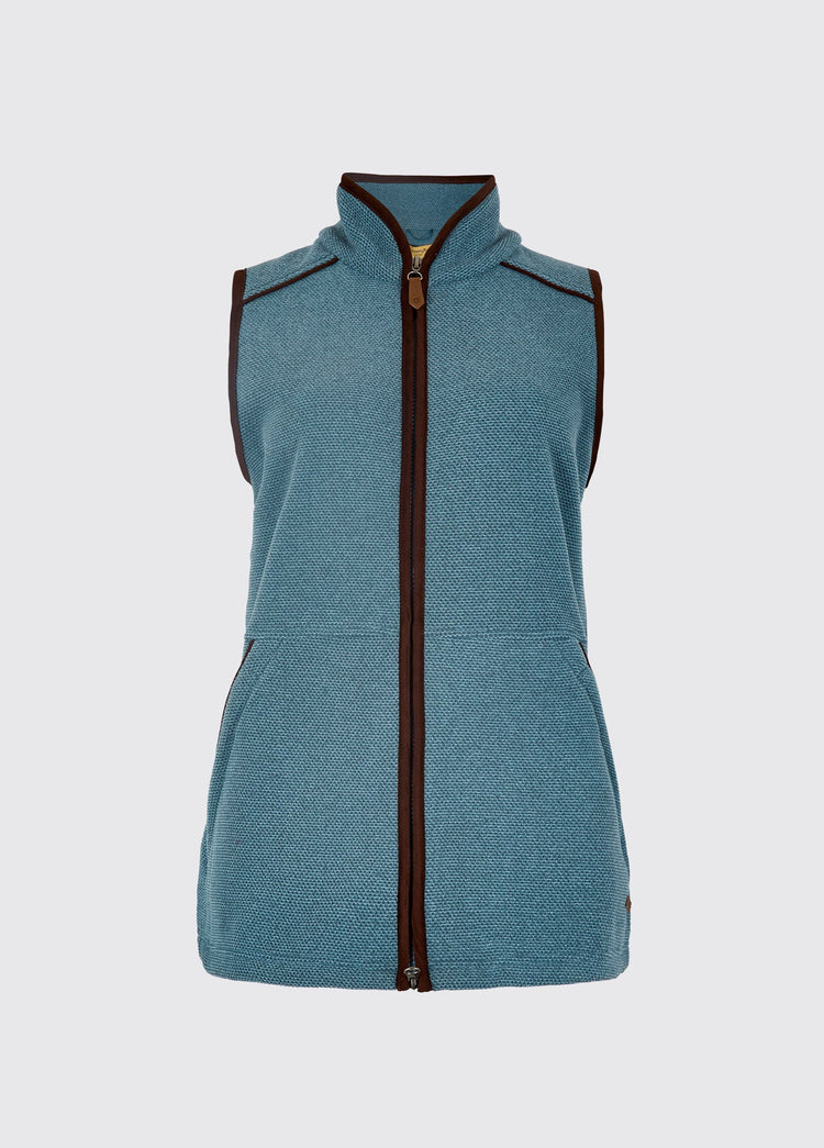 Carbury Fleece Gilet - Indigo