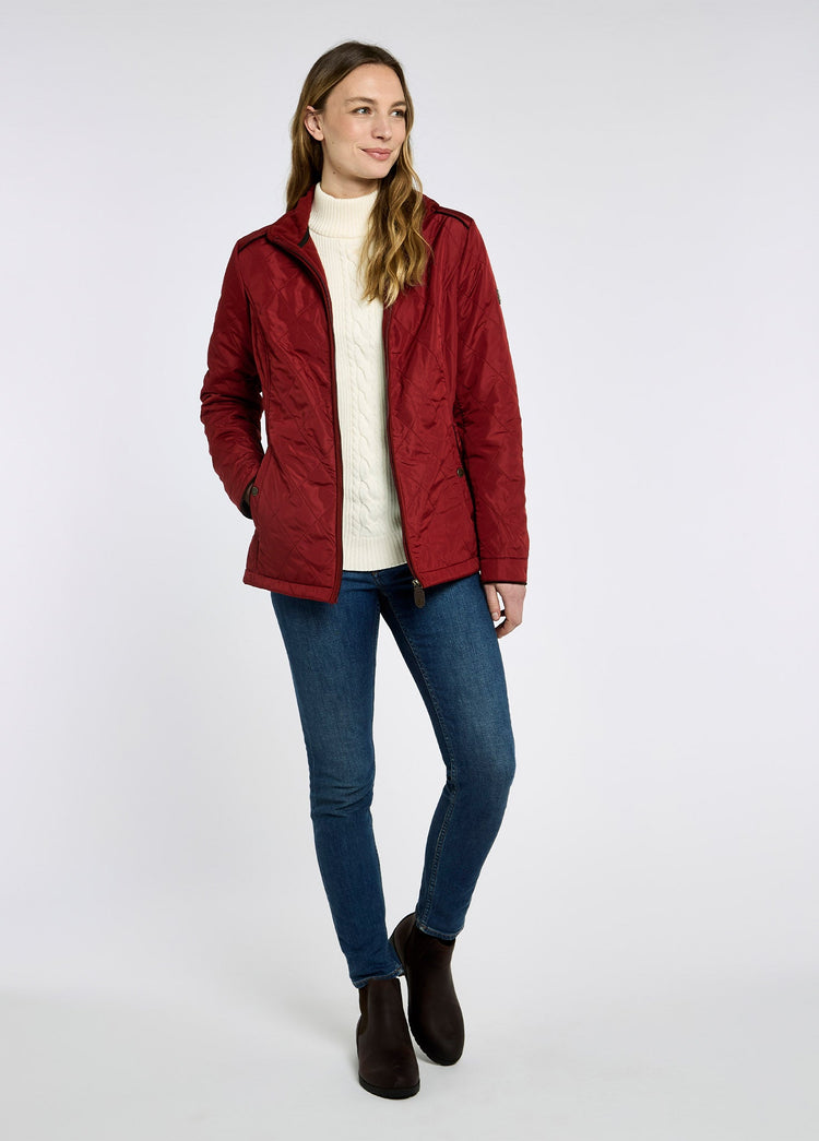 Glenfarne Quilted Jacket - Red Pepper