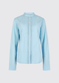 Waterlily Shirt - Pale Blue