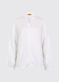Woodsage Women’s cotton shirt - White