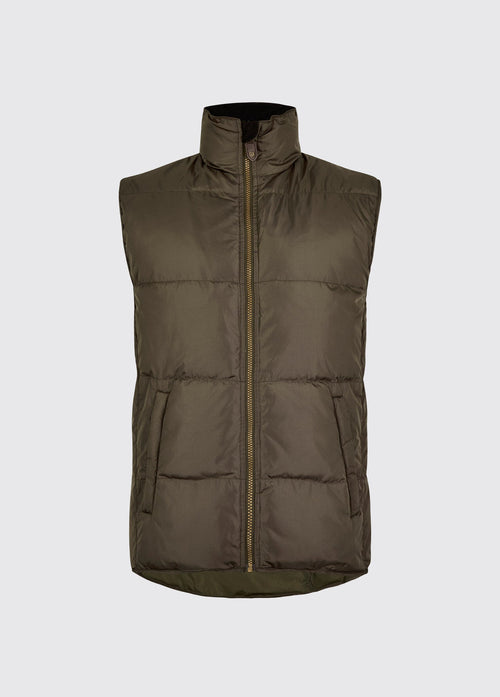 Woodstock Men's Quilted Gilet - Olive