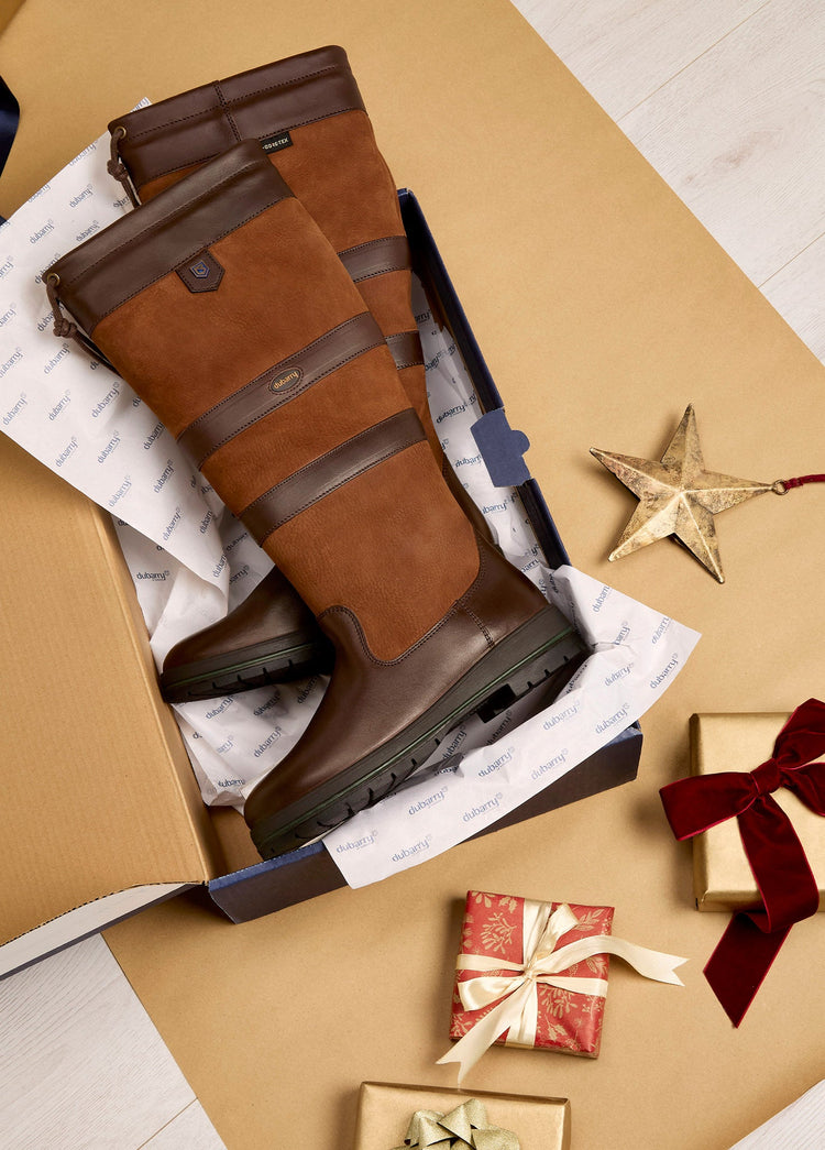 Galway Mens Country Boot  - Walnut