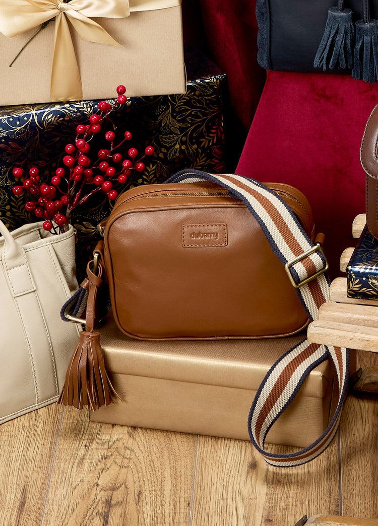 Rostrevor Ladies Cross Body Bag - Caramel